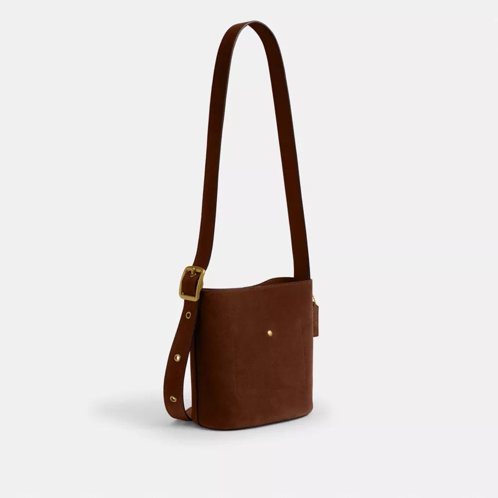 BOLSO COACH BLEECKER BUCKET 21 | MARRÓN CÁLIDO - 3