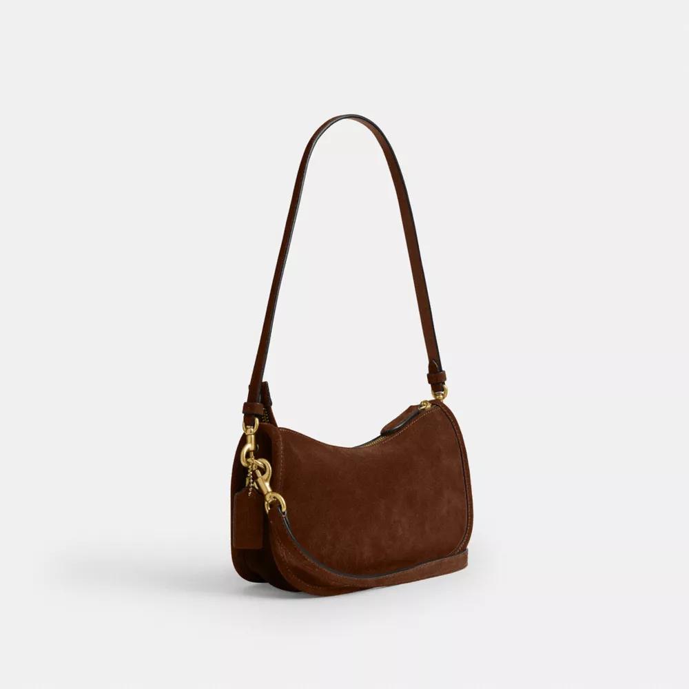 BOLSO COACH WAVERLY | BRASS/ WARM BROWN - 2