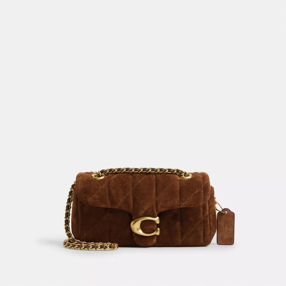 BOLSO COACH TABBY 20 | BRASS/ WARM BROWN - 1