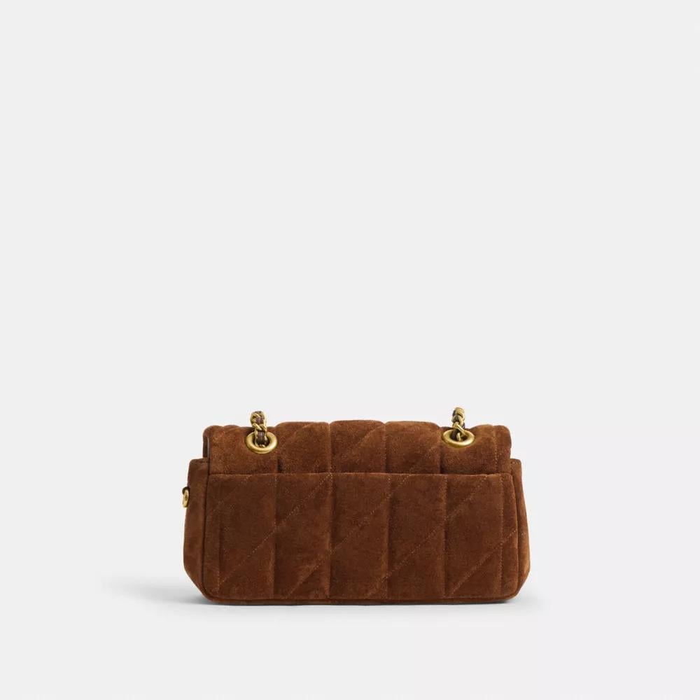 BOLSO COACH TABBY 20 | BRASS/ WARM BROWN - 3