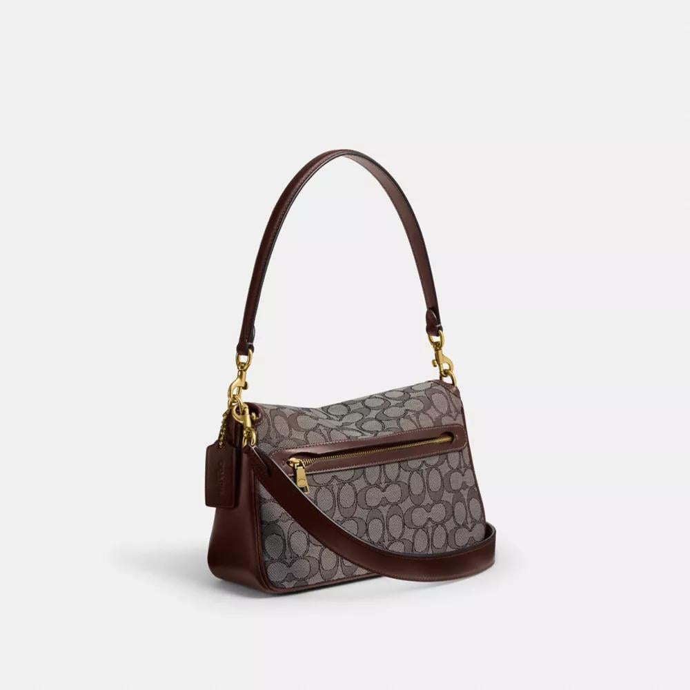 BOLSO SHOULDER COACH SOFT TABBY | BRASS/ OAK MAPLE - 2