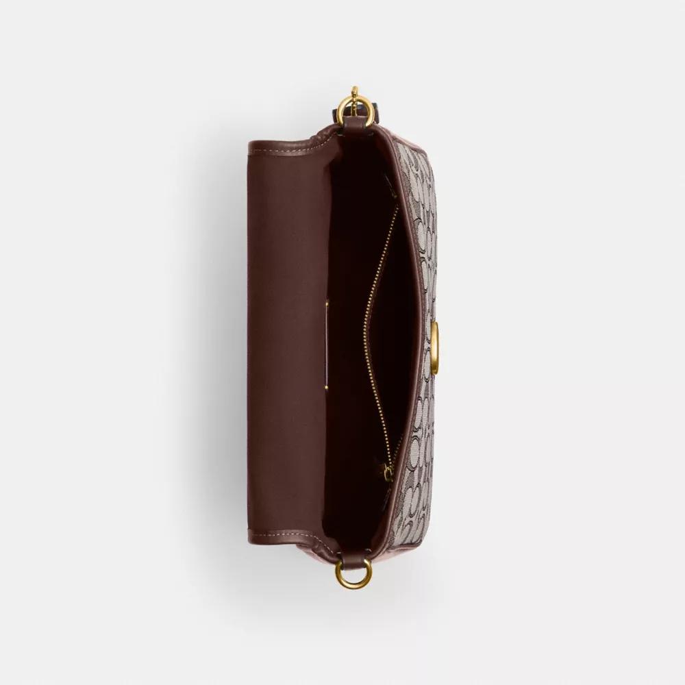 BOLSO SHOULDER COACH SOFT TABBY | BRASS/ OAK MAPLE - 4
