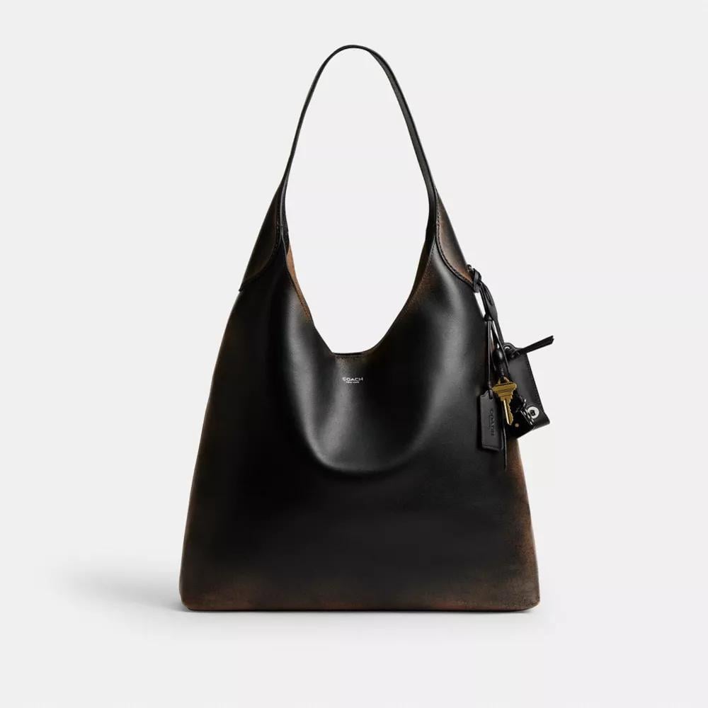 BOLSO COACH BROOKLYN 39 | NEGRO/ MARRÓN - 1