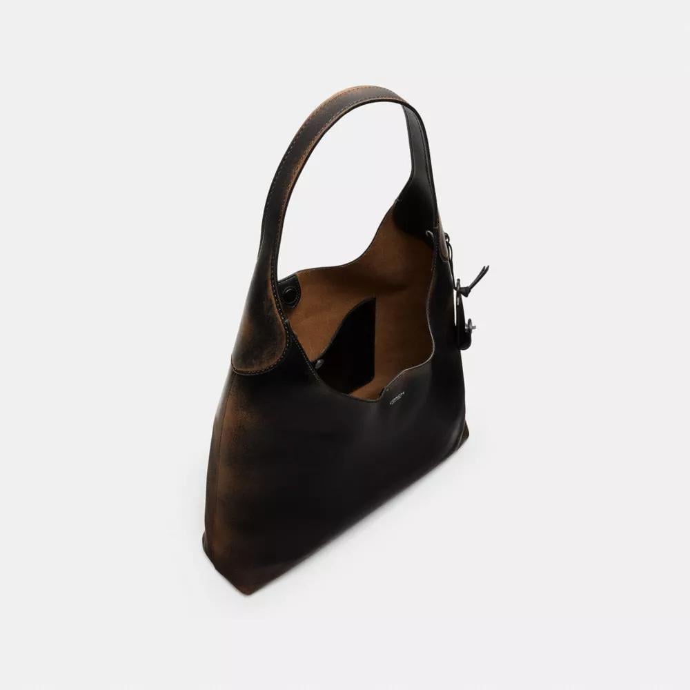 BOLSO COACH BROOKLYN 39 | NEGRO/ MARRÓN - 5