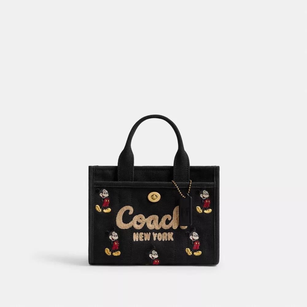 BOLSO COACH TOTE CARGO 20 DE MICKEY MOUSE | NEGRO - 1