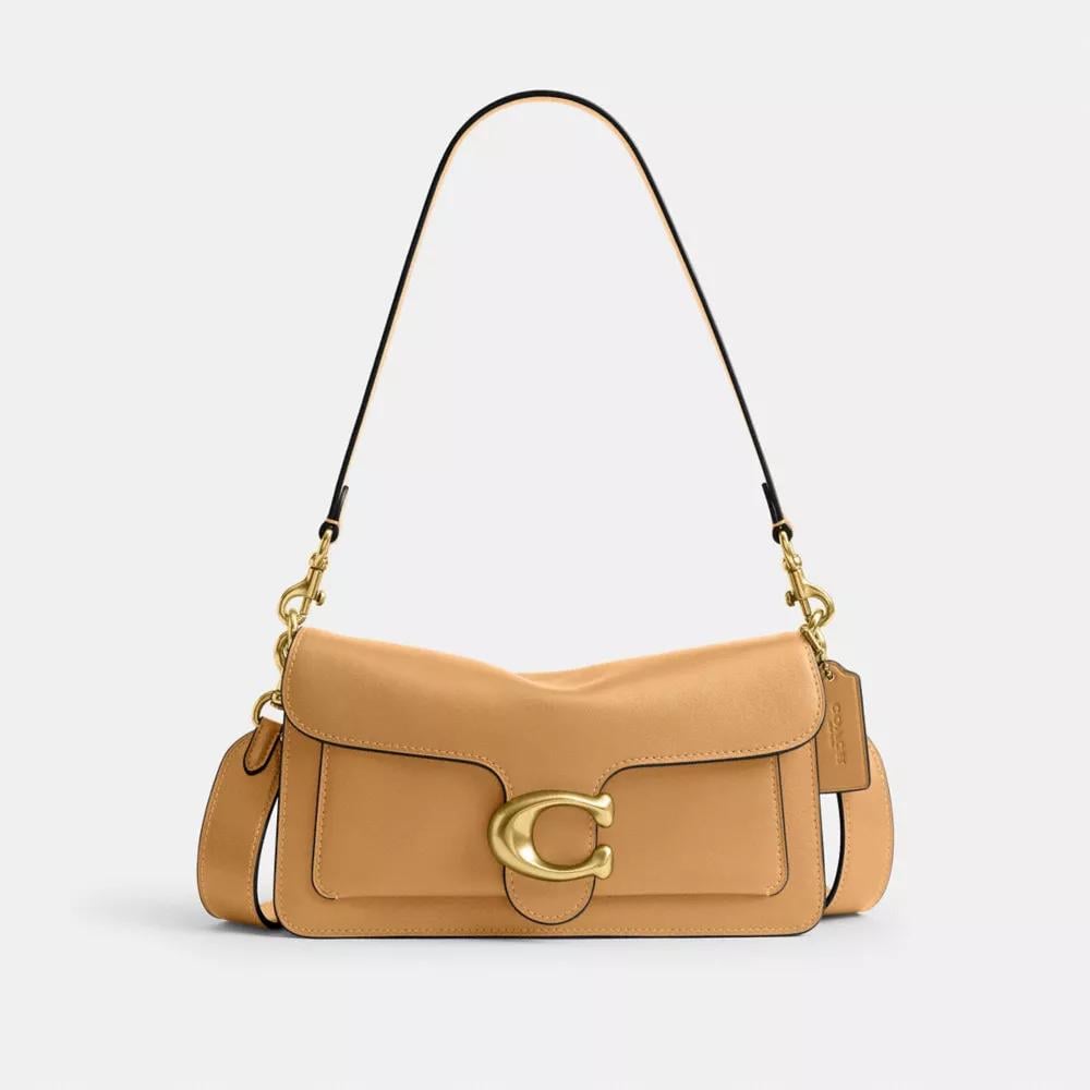 BOLSO COACH TABBY 26 | BRASS/ BISCUIT - 1