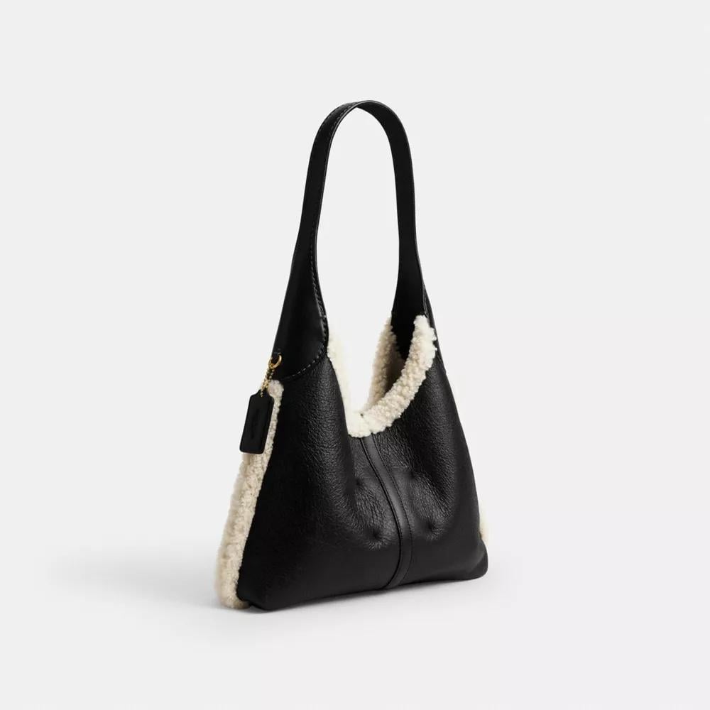 BOLSO COACH BROOKLYN 28 PIEL DE OVEJA | NEGRO - 2