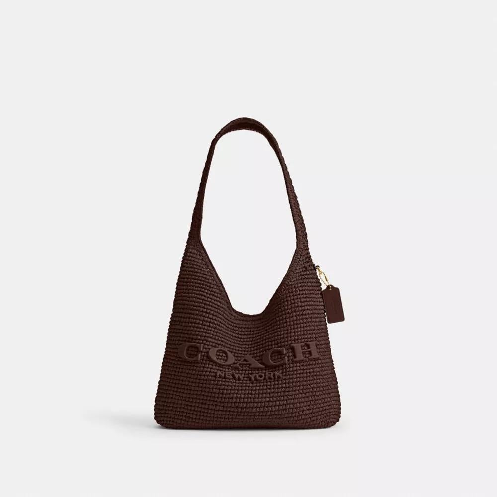 BOLSO COACH BROOKLYN 28 | BRASS/ MAPLE - 1