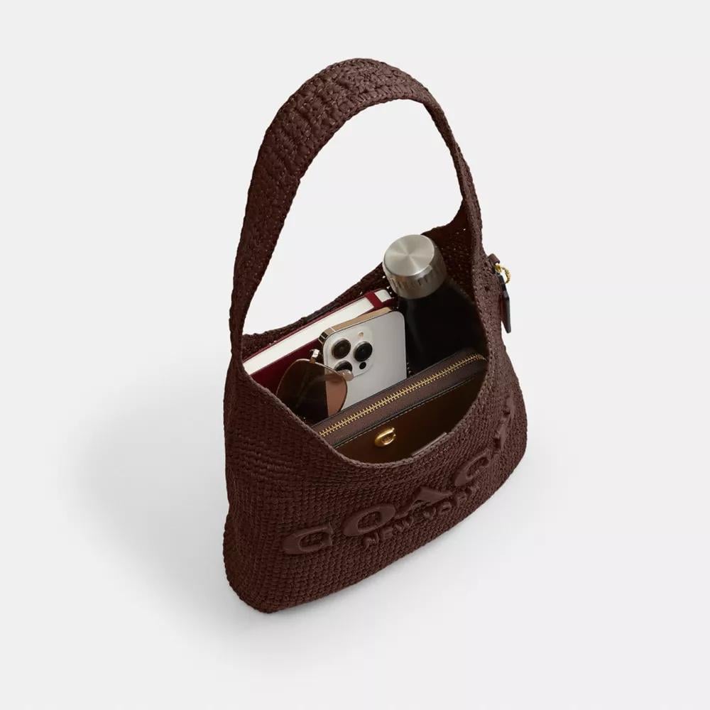 BOLSO COACH BROOKLYN 28 | BRASS/ MAPLE - 4