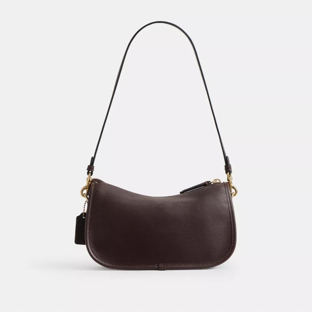 BOLSO COACH TWIN TURNLOCK WAVERLY | BRASS/ MAPLE - 3