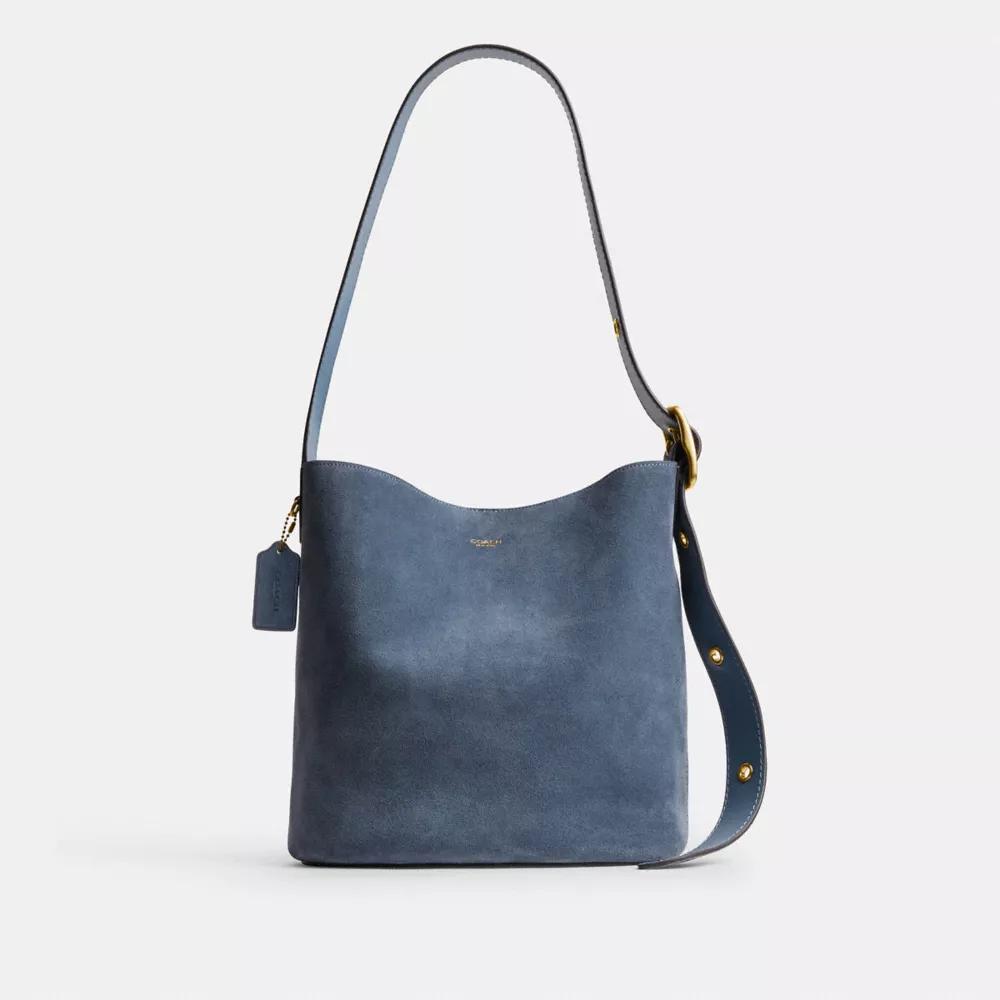BOLSO COACH BLEECKER | AZUL ACERO - 1