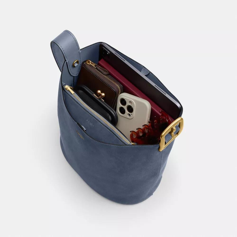 BOLSO COACH BLEECKER | AZUL ACERO - 5