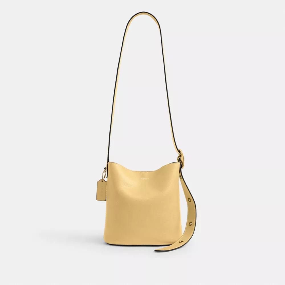 BOLSO COACH BLEECKER BUCKET 21 | VAINILLA - 1