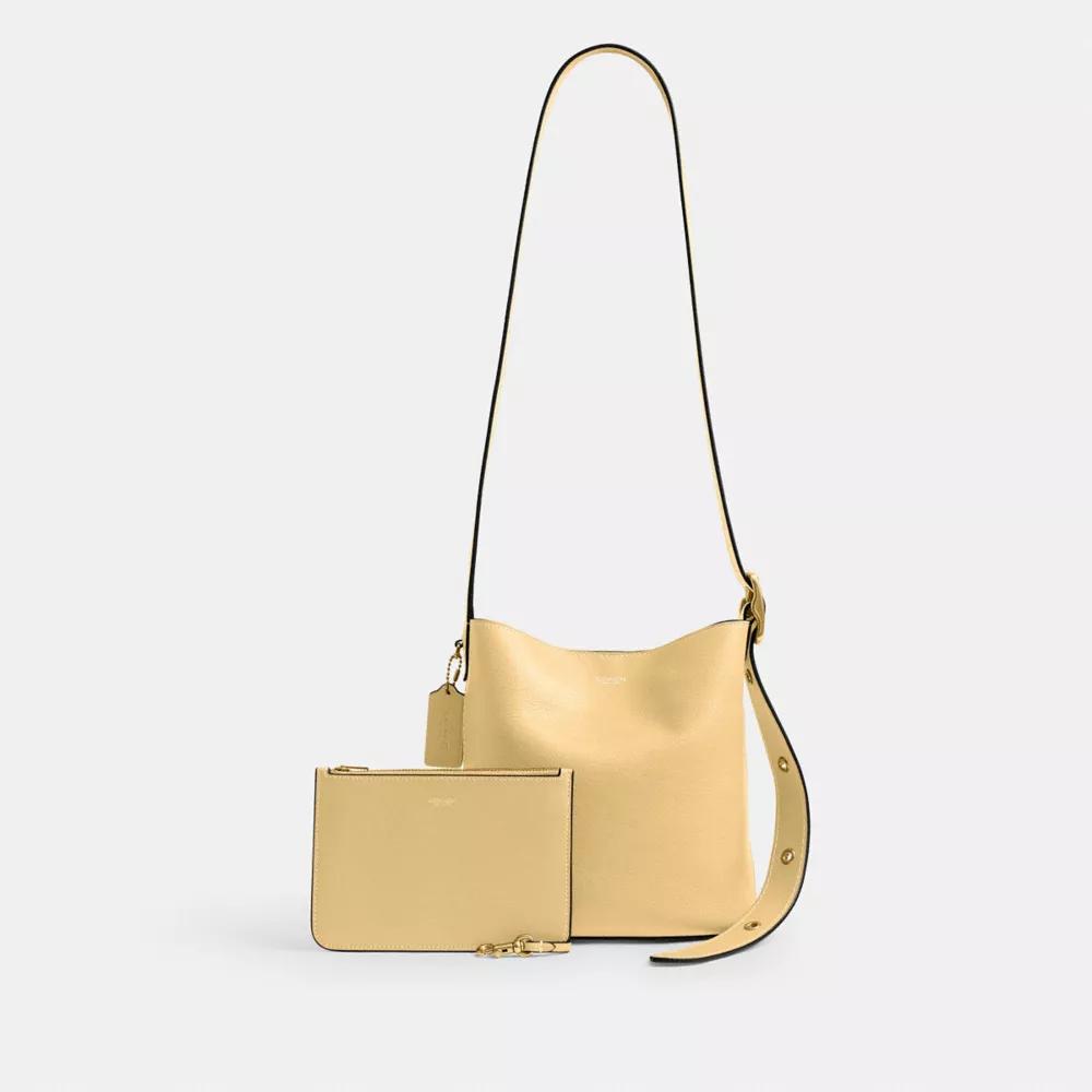 BOLSO COACH BLEECKER BUCKET 21 | VAINILLA - 2