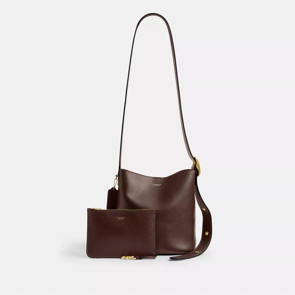 BOLSO COACH BLEECKER BUCKET 21 | MARRÓN MORO - 2