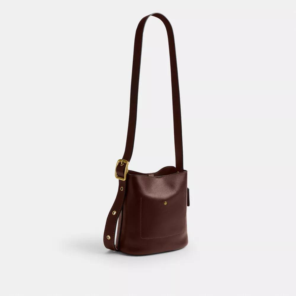 BOLSO COACH BLEECKER BUCKET 21 | MARRÓN MORO - 3