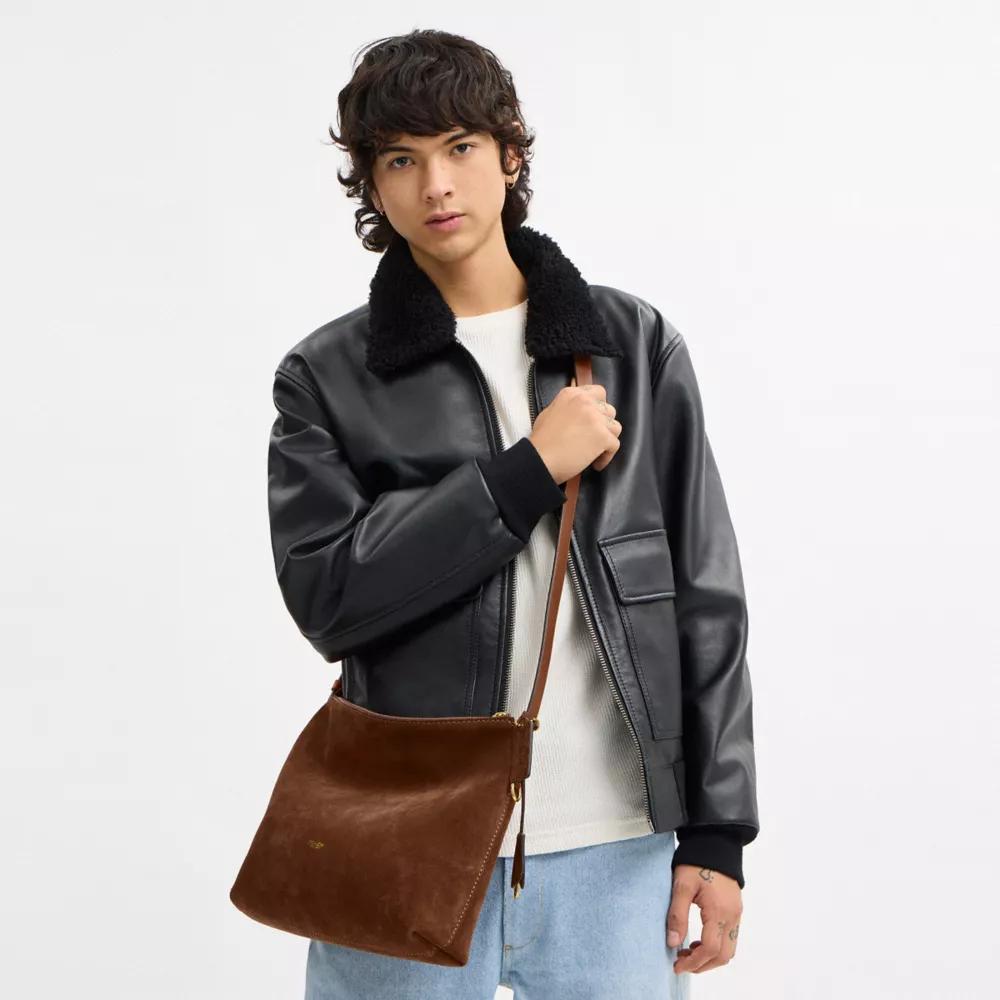 BOLSO COACH MESSENGER MOTT 33 | WARM BROWN - 5