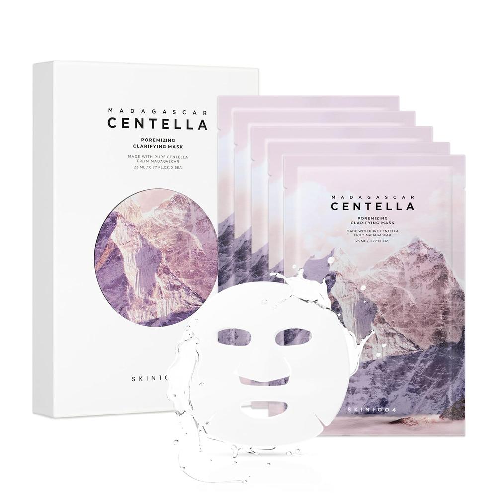 MASCARILLAS FACIALES MINIMIZADORAS DE POROS SKIN1004 | 5 X 0.77 OZ / 23 ML - 1