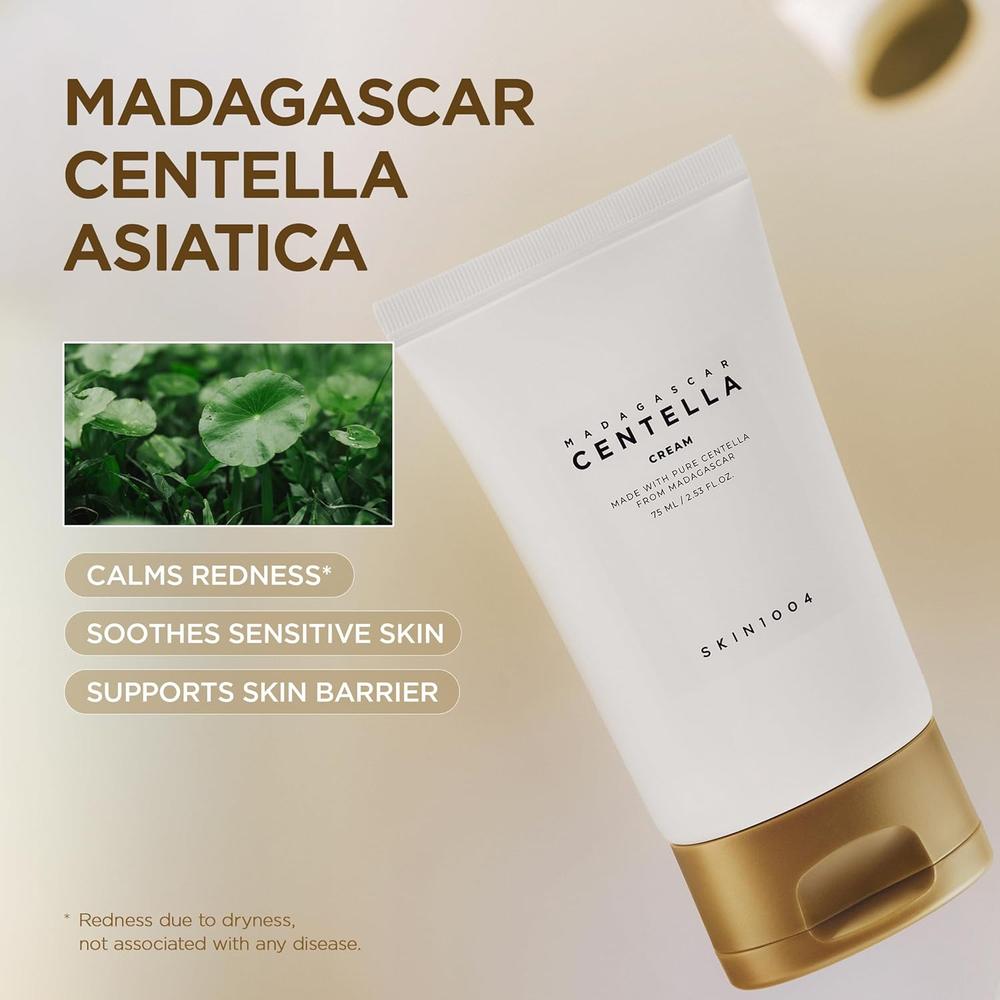 CREMA FACIAL CENTELLA MADAGASCAR HIDRATANTE CALMANTE SKIN1004 | 2.53 OZ / 75 ML - 3
