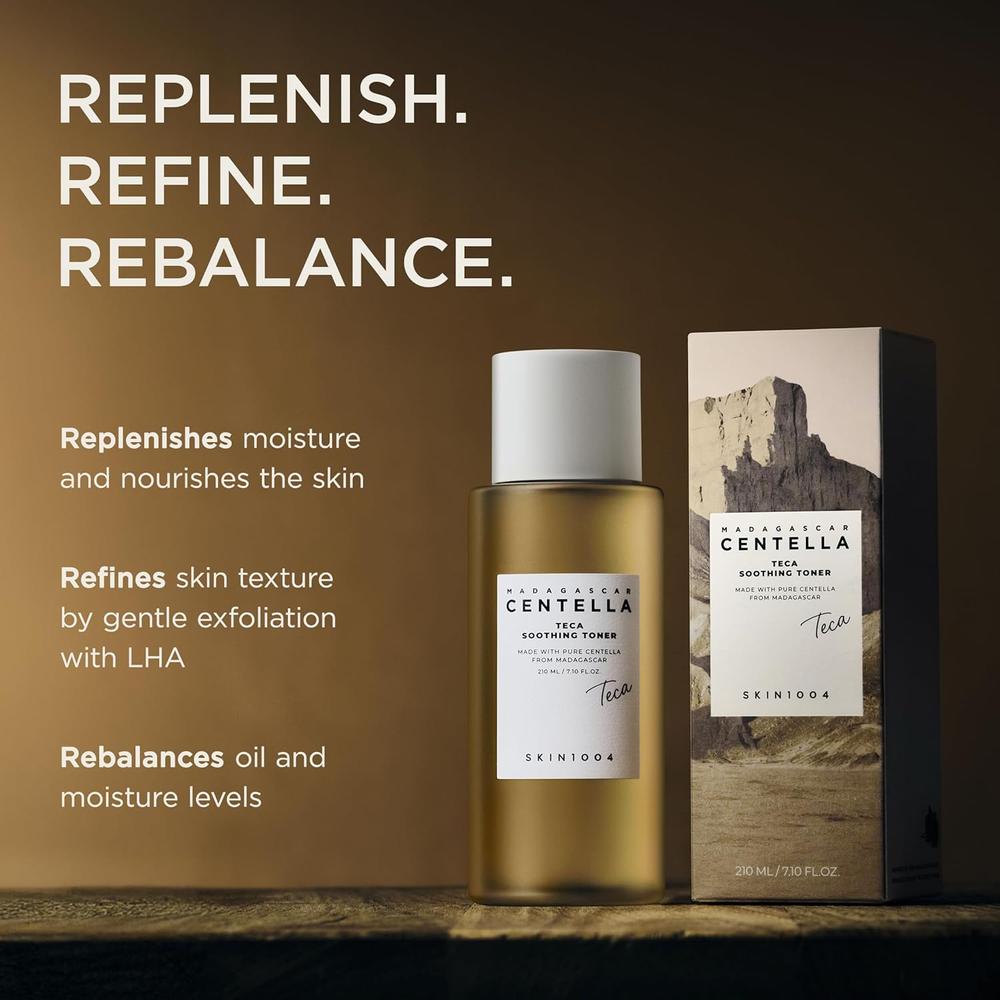 TÓNICO FACIAL TECA CENTELLA CALMANTE HIDRATANTE SKIN1004 | 7.10 OZ / 210 ML - 3