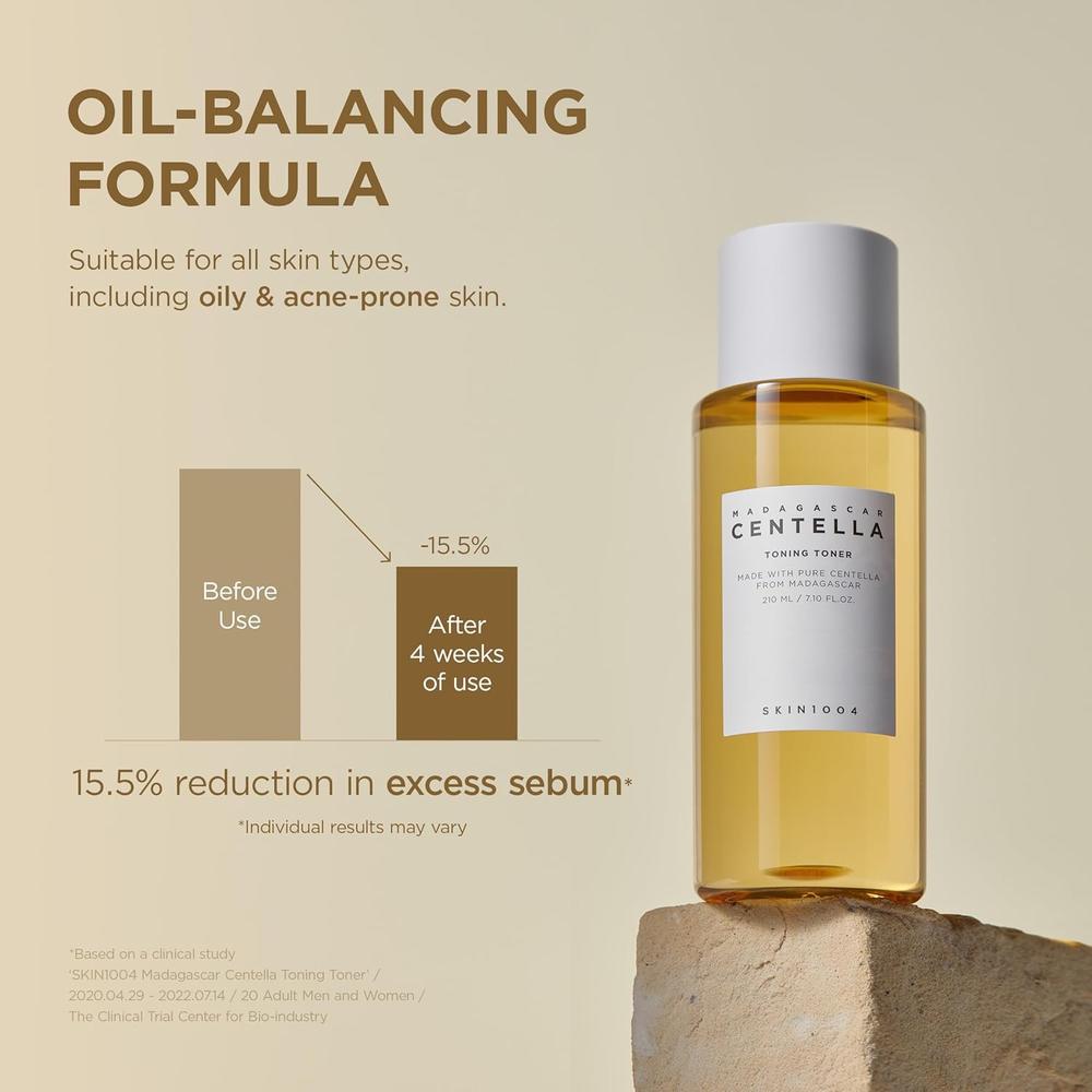 TÓNICO FACIAL CENTELLA MADAGASCAR ÁCIDO HIALURÓNICO PHA SKIN1004 | 13.5 OZ / 400 ML - 5