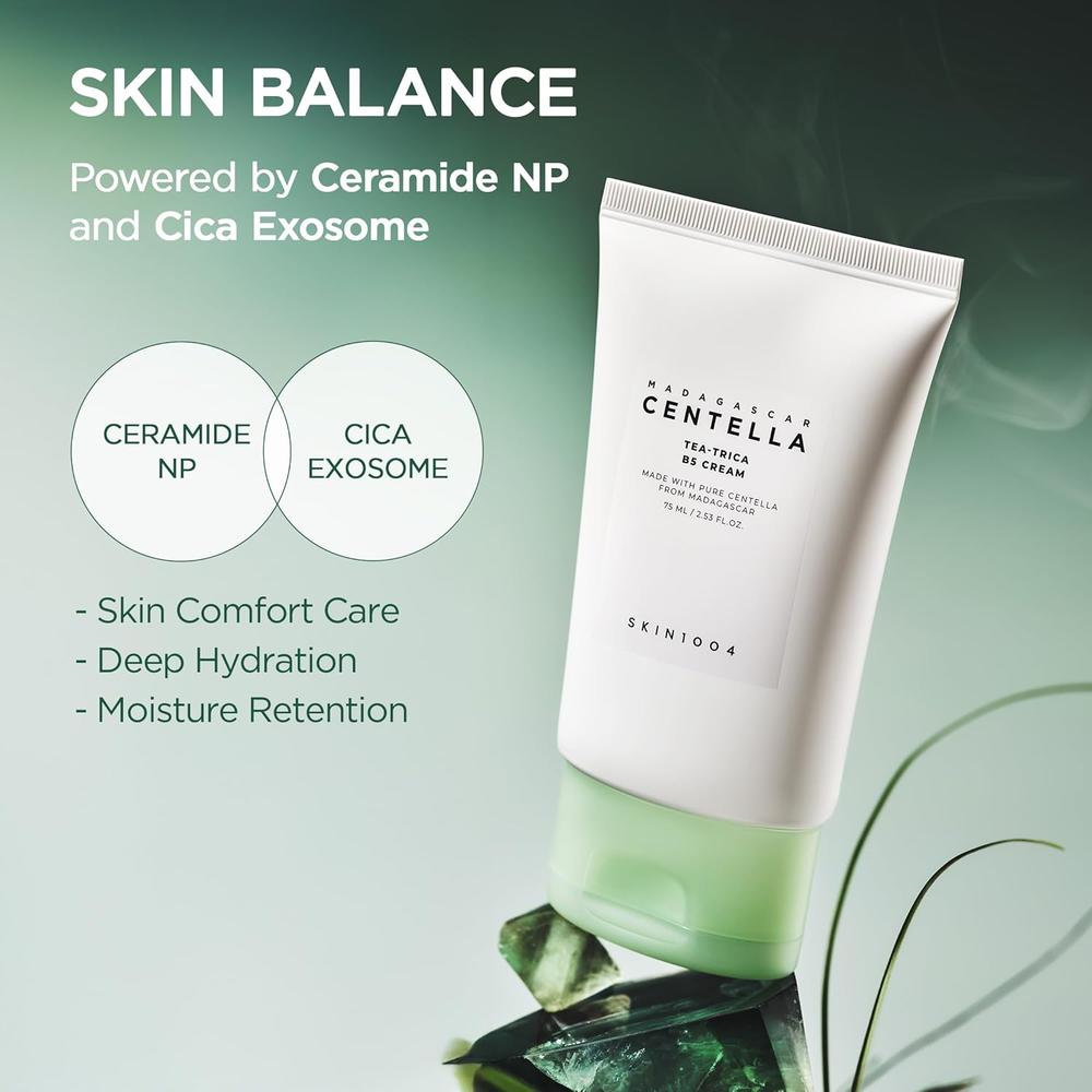 CREMA FACIAL TEA-TRICA B5 HIDRATANTE CALMANTE SKIN1004 | 2.53 OZ / 75 ML - 5