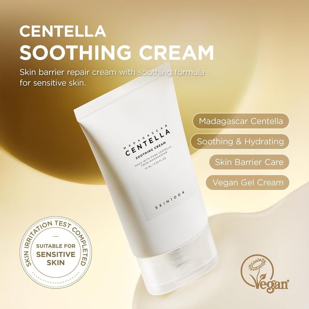 CREMA FACIAL CENTELLA CALMANTE HIDRATANTE SKIN1004 | 2.53 OZ / 75 ML - 2