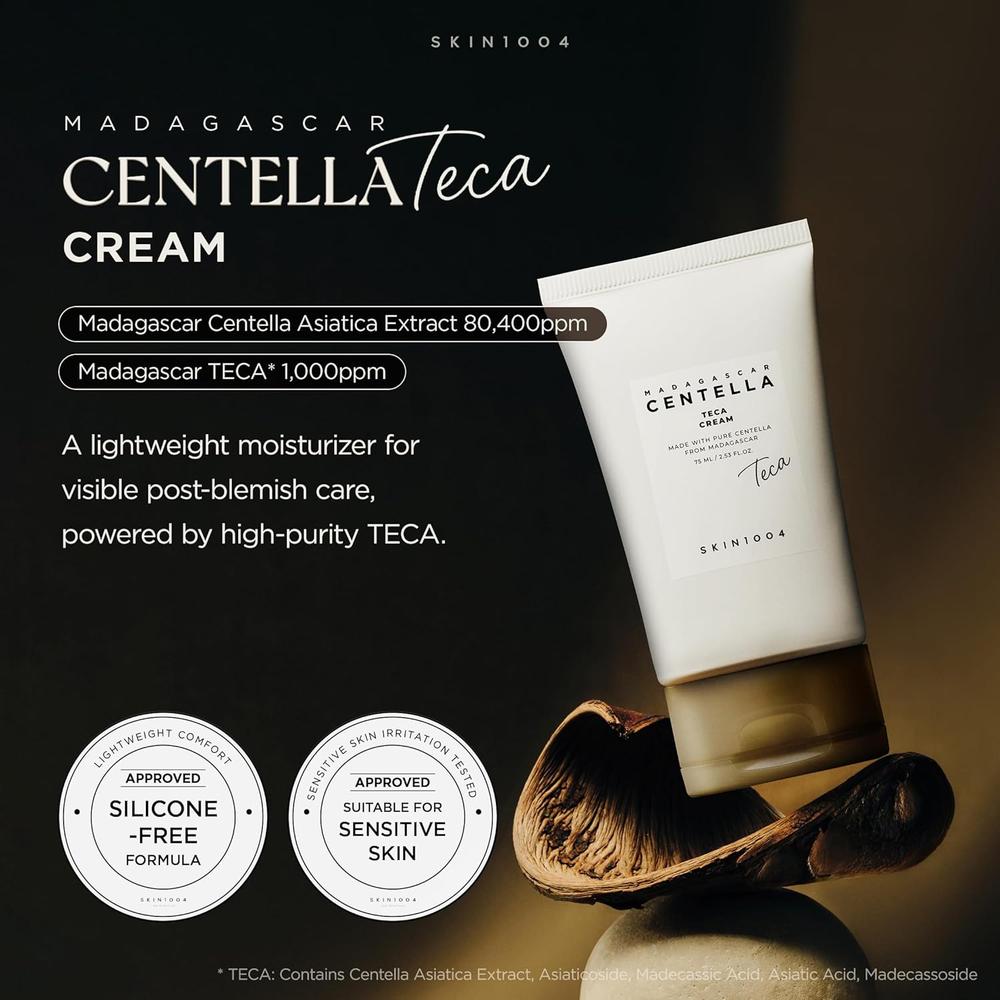 CREMA FACIAL TECA CENTELLA HIDRATANTE EQUILIBRANTE SKIN1004 | 2.53 OZ / 75 ML - 2