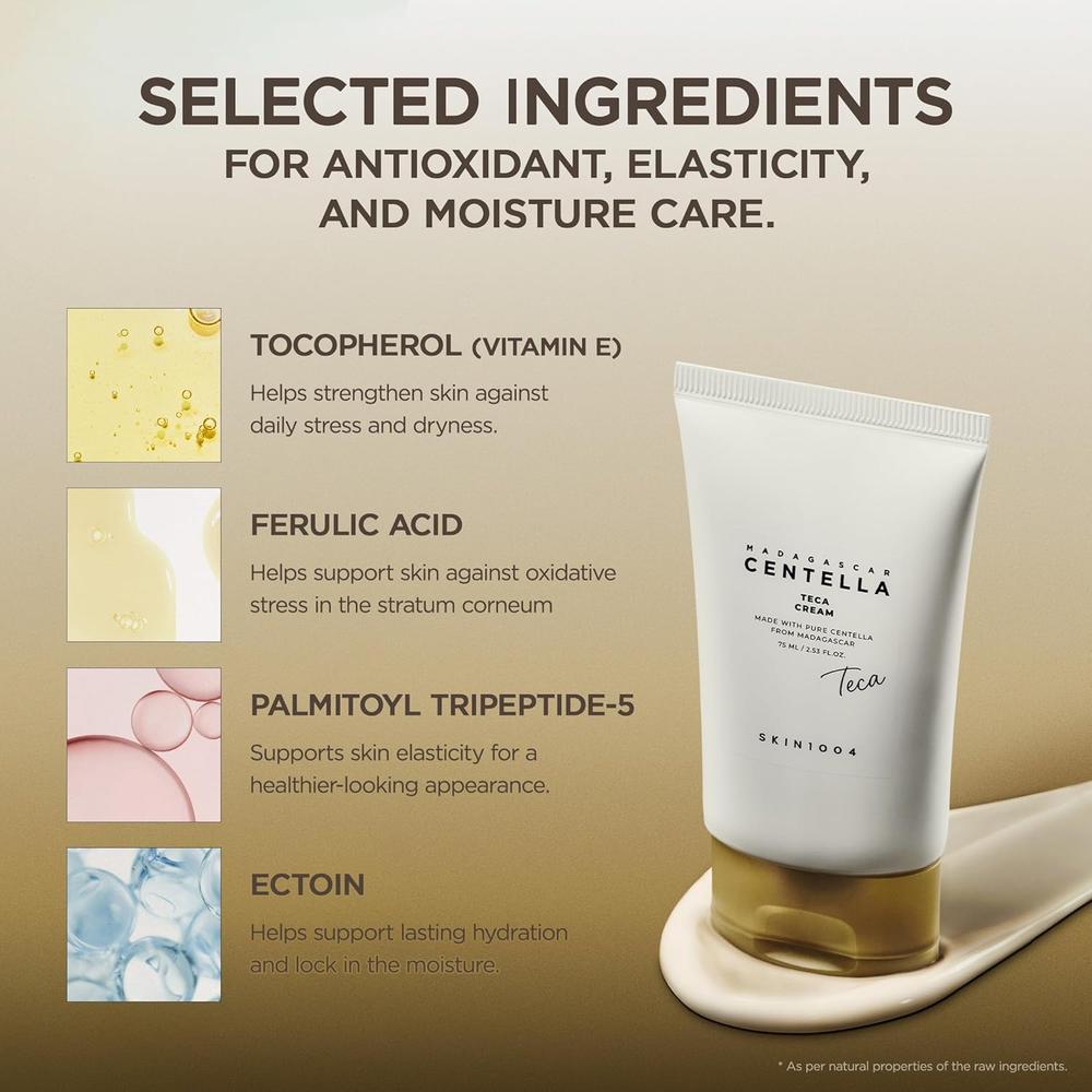 CREMA FACIAL TECA CENTELLA HIDRATANTE EQUILIBRANTE SKIN1004 | 2.53 OZ / 75 ML - 6
