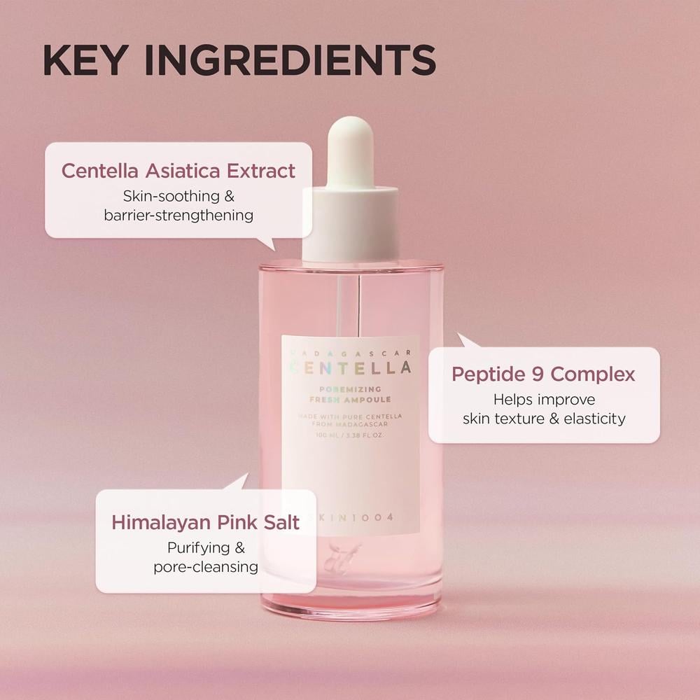 SÉRUM FACIAL CENTELLA MADAGASCAR POREMIZING HIDRATANTE SKIN1004 | 3.38 OZ / 100 ML - 6