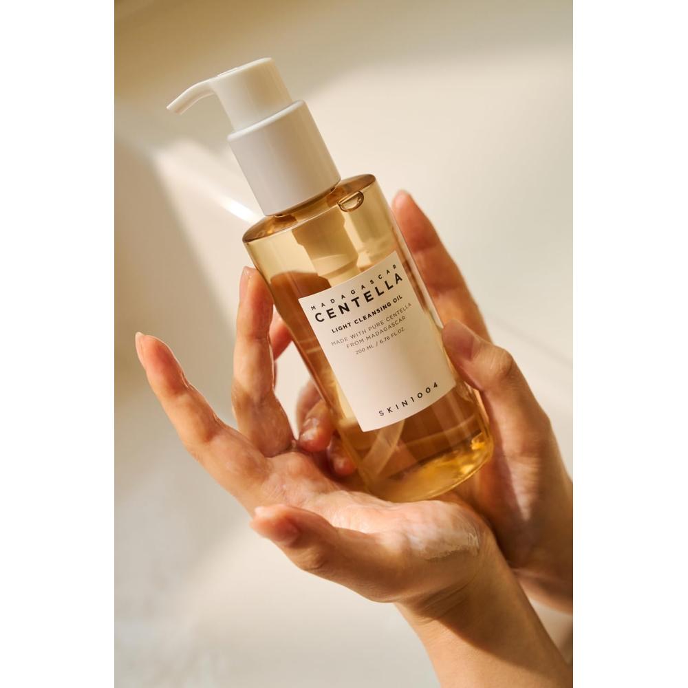 ACEITE LIMPIADOR FACIAL CENTELLA MADAGASCAR LIGHT SKIN1004 | 6.76 OZ / 200 ML - 3