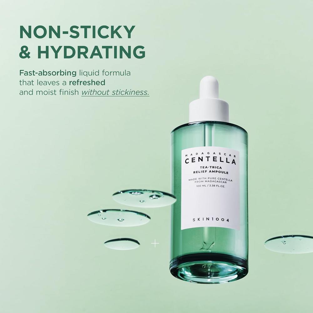 SÉRUM FACIAL TEA-TRICA ÁRBOL DE TÉ CALMANTE HIDRATANTE SKIN1004 | 3.38 OZ / 100 ML - 4