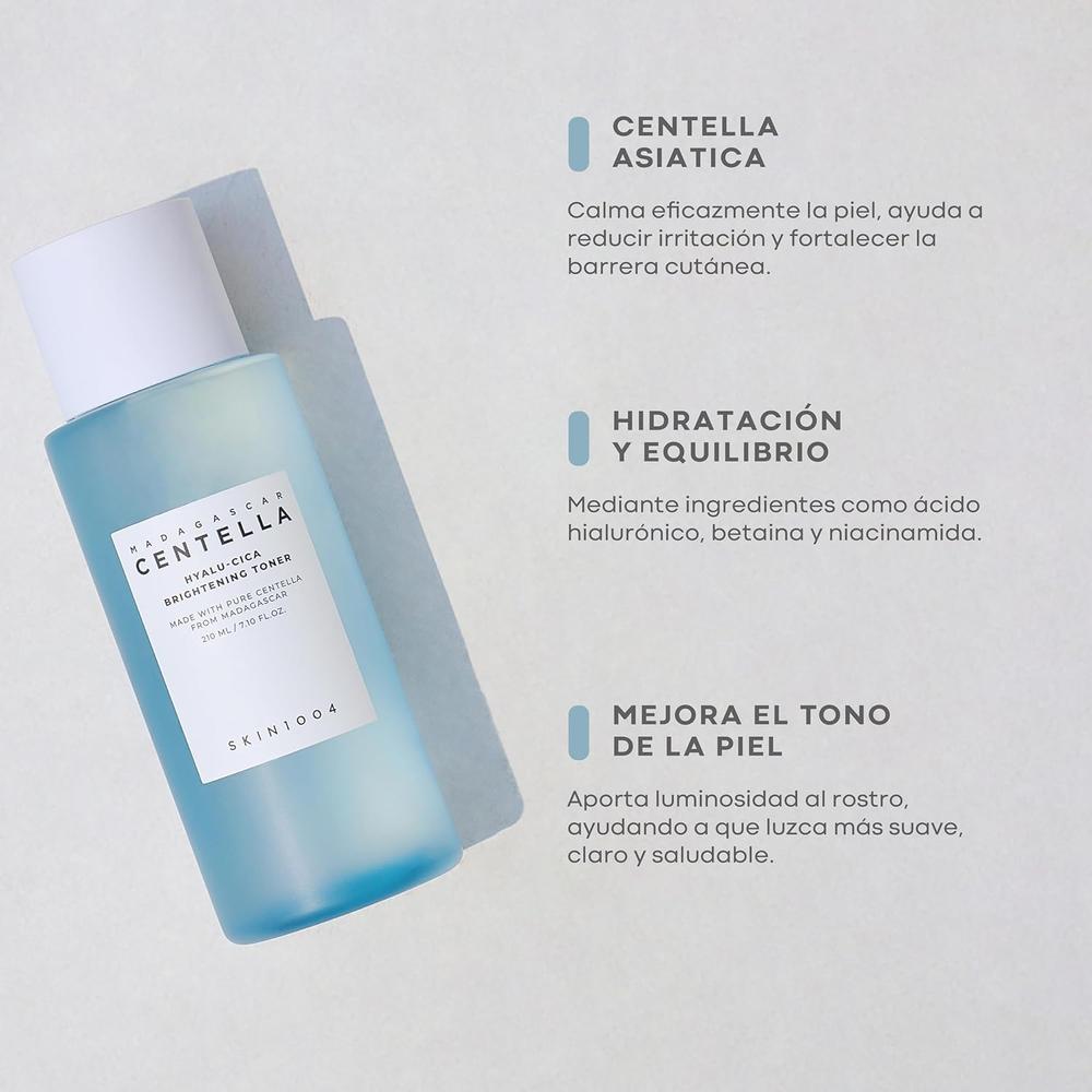 TÓNICO FACIAL HYALU-CICA HIDRATANTE EQUILIBRANTE SKIN1004 | 7.10 OZ / 210 ML - 2