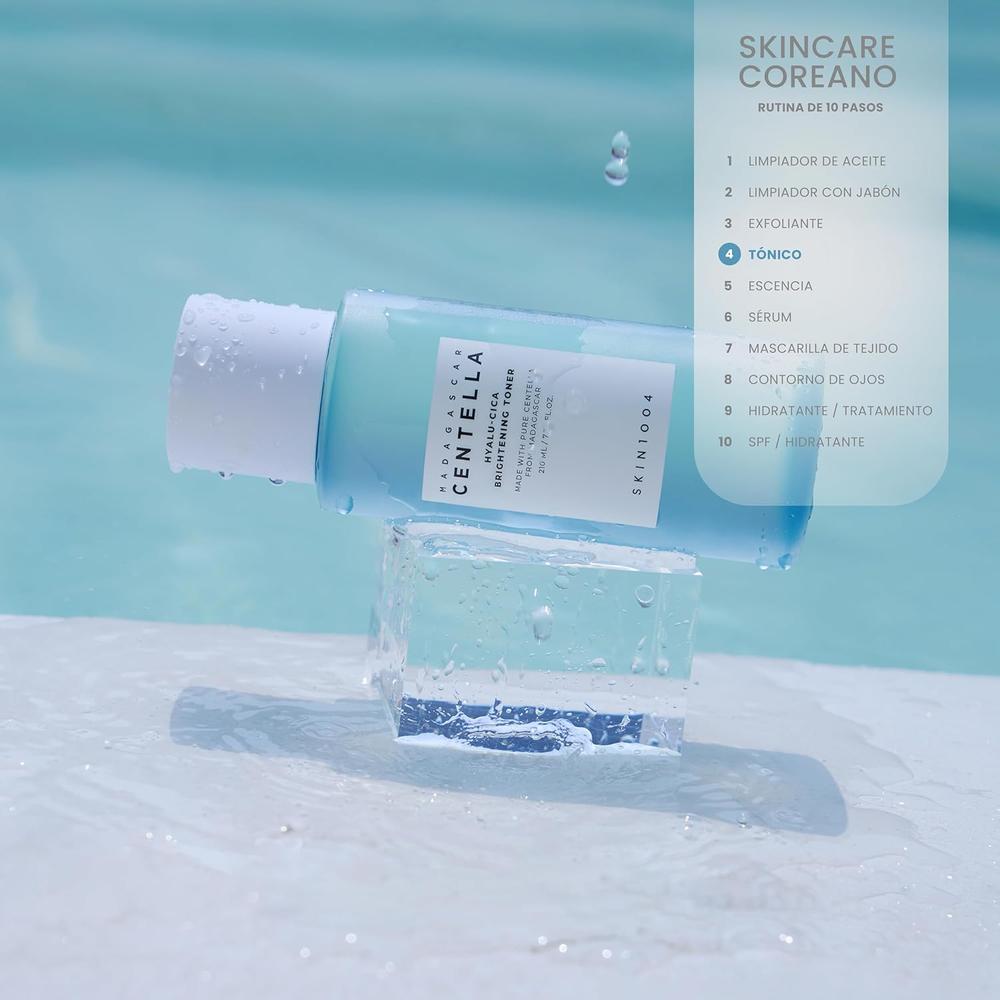 TÓNICO FACIAL HYALU-CICA HIDRATANTE EQUILIBRANTE SKIN1004 | 7.10 OZ / 210 ML - 4