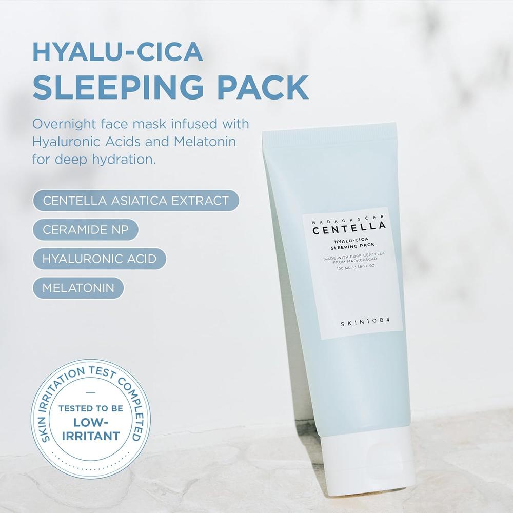 MASCARILLA NOCTURNA HYALU-CICA HIDRATANTE REVITALIZANTE SKIN1004 | 3.38 OZ / 100 ML - 2