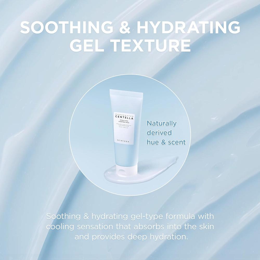 MASCARILLA NOCTURNA HYALU-CICA HIDRATANTE REVITALIZANTE SKIN1004 | 3.38 OZ / 100 ML - 6