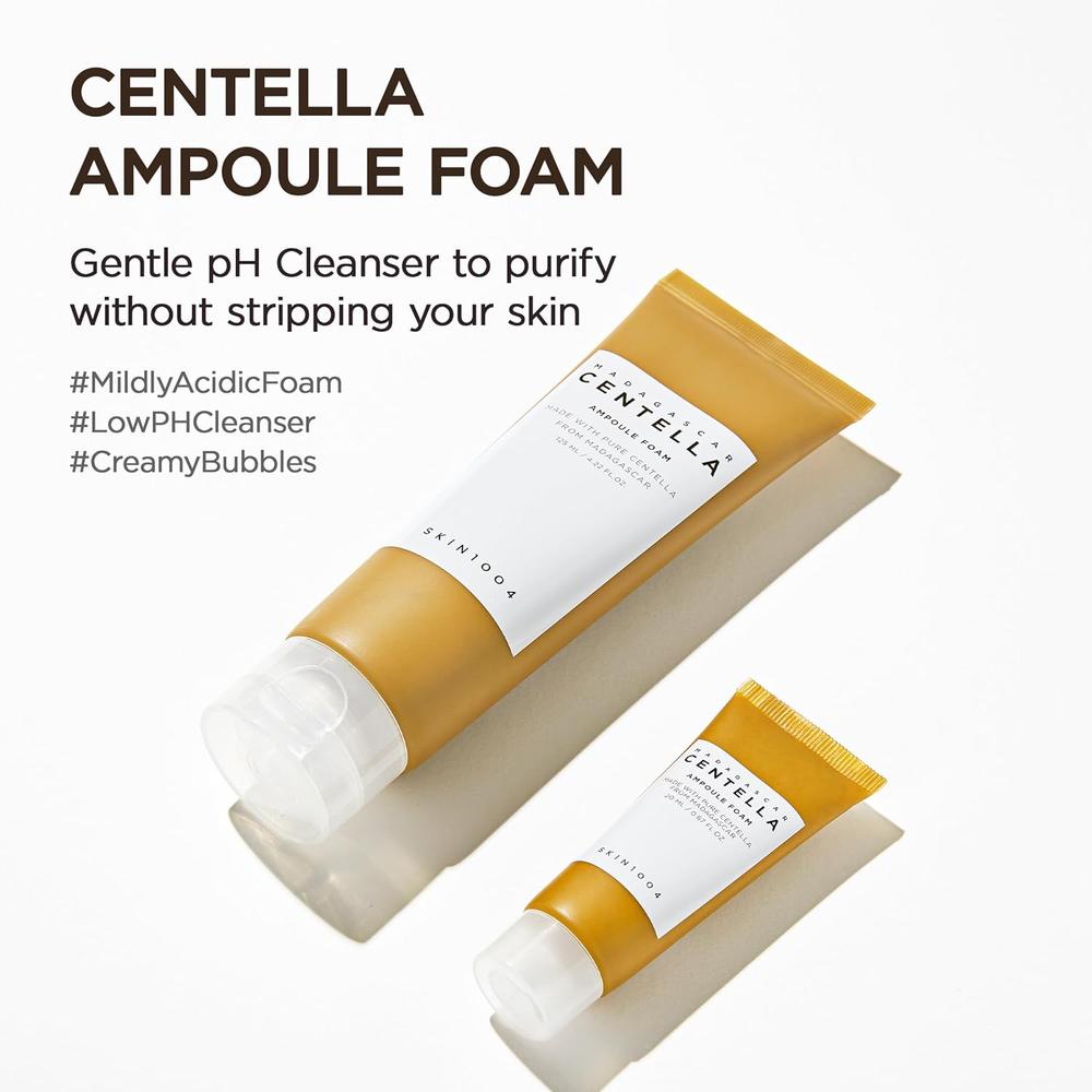 SET FACIAL CENTELLA MADAGASCAR TAMAÑO VIAJE SKIN1004 - 4