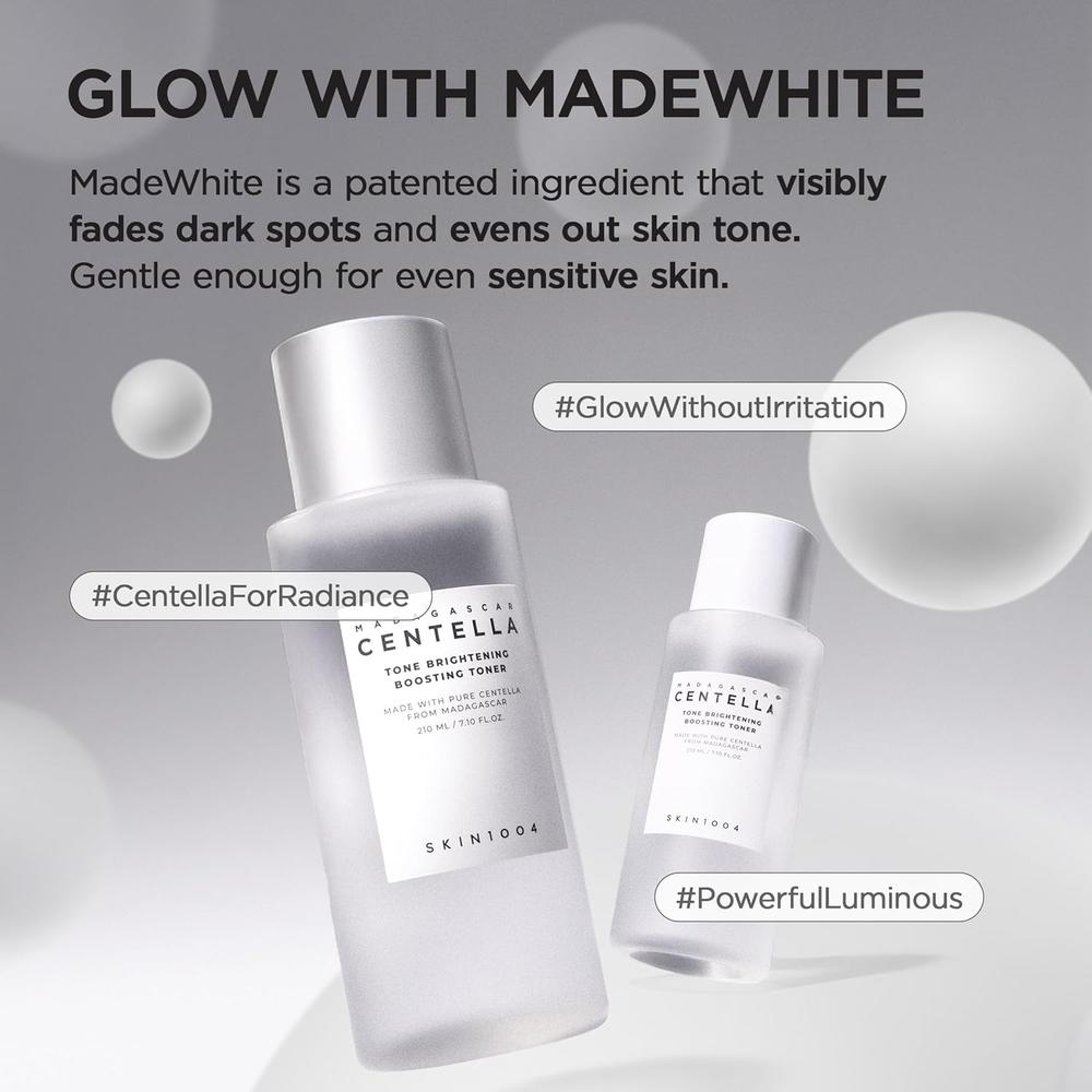 TÓNICO FACIAL CENTELLA NIACINAMIDA ILUMINADOR UNIFICANTE SKIN1004 | 7.10 OZ / 210 ML - 3