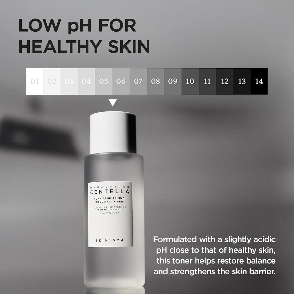 TÓNICO FACIAL CENTELLA NIACINAMIDA ILUMINADOR UNIFICANTE SKIN1004 | 7.10 OZ / 210 ML - 6