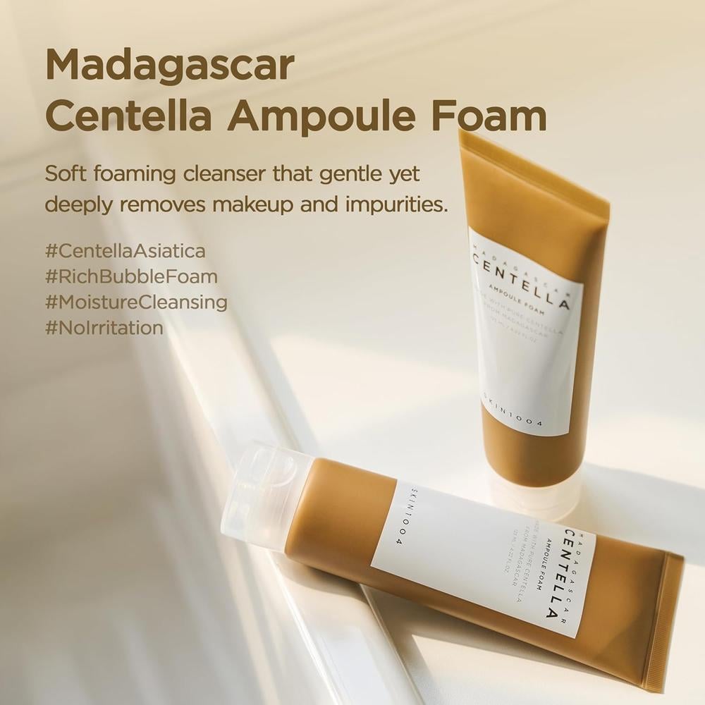 ESPUMA LIMPIADORA FACIAL CENTELLA MADAGASCAR SUAVE SKIN1004 | 4.22 OZ / 125 ML - 2