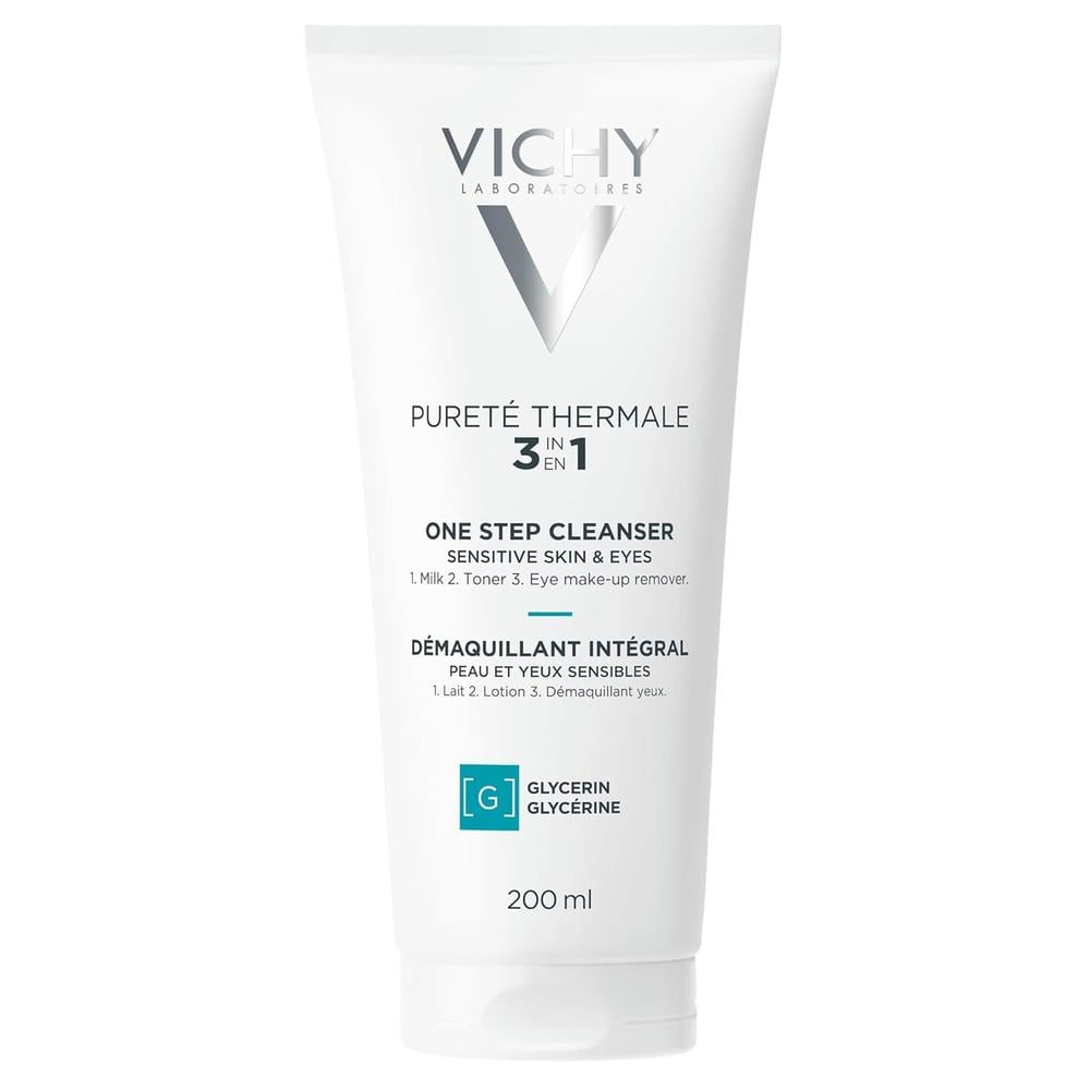 LIMPIADOR 3 EN 1 PIEL SENSIBLE PURETE THERMALE VICHY 6.7 OZ / 200 ML - 1
