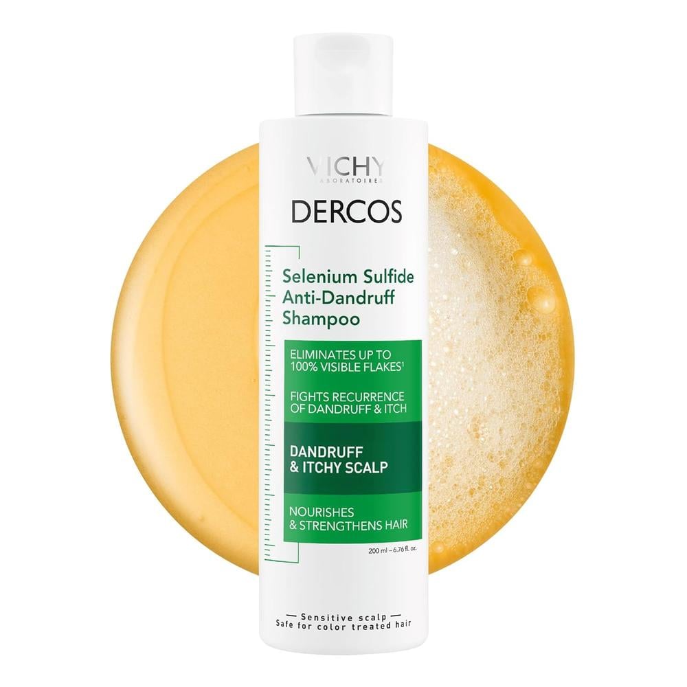 CHAMPÚ ANTICASPA VICHY DERCOS SELENIO DS 6.76 OZ / 200 ML - 1