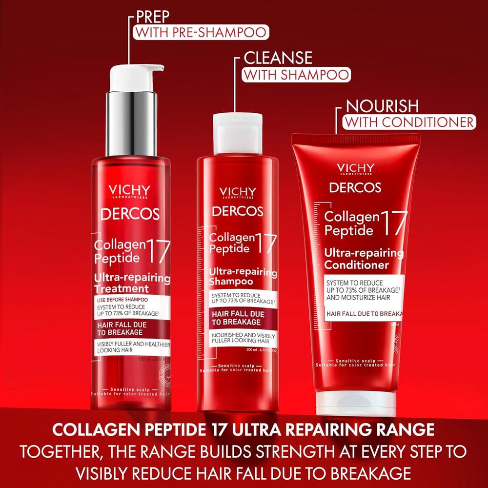 CHAMPÚ ULTRA REPARADOR VICHY DERCOS COLÁGENO 17 - 6.76 OZ / 200 ML - 5