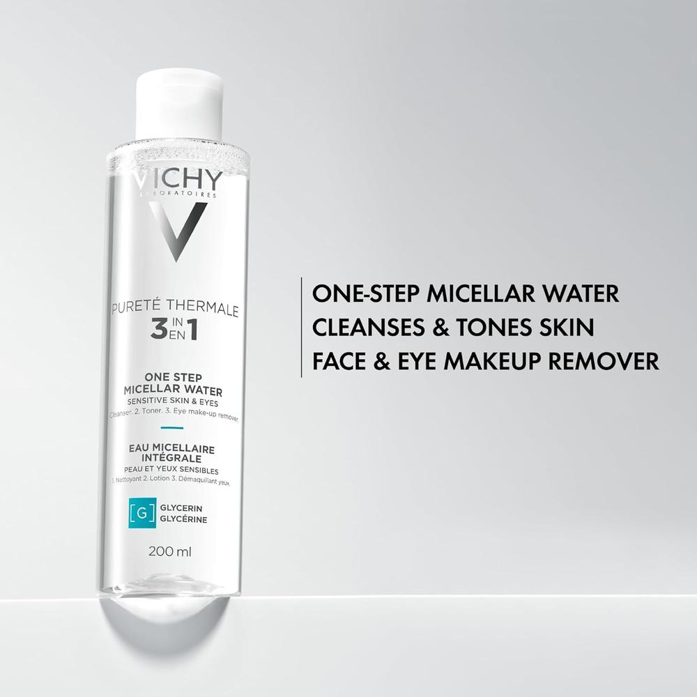 AGUA MICELAR DESMAQUILLANTE PURETE THERMALE VICHY 200 ML - 2