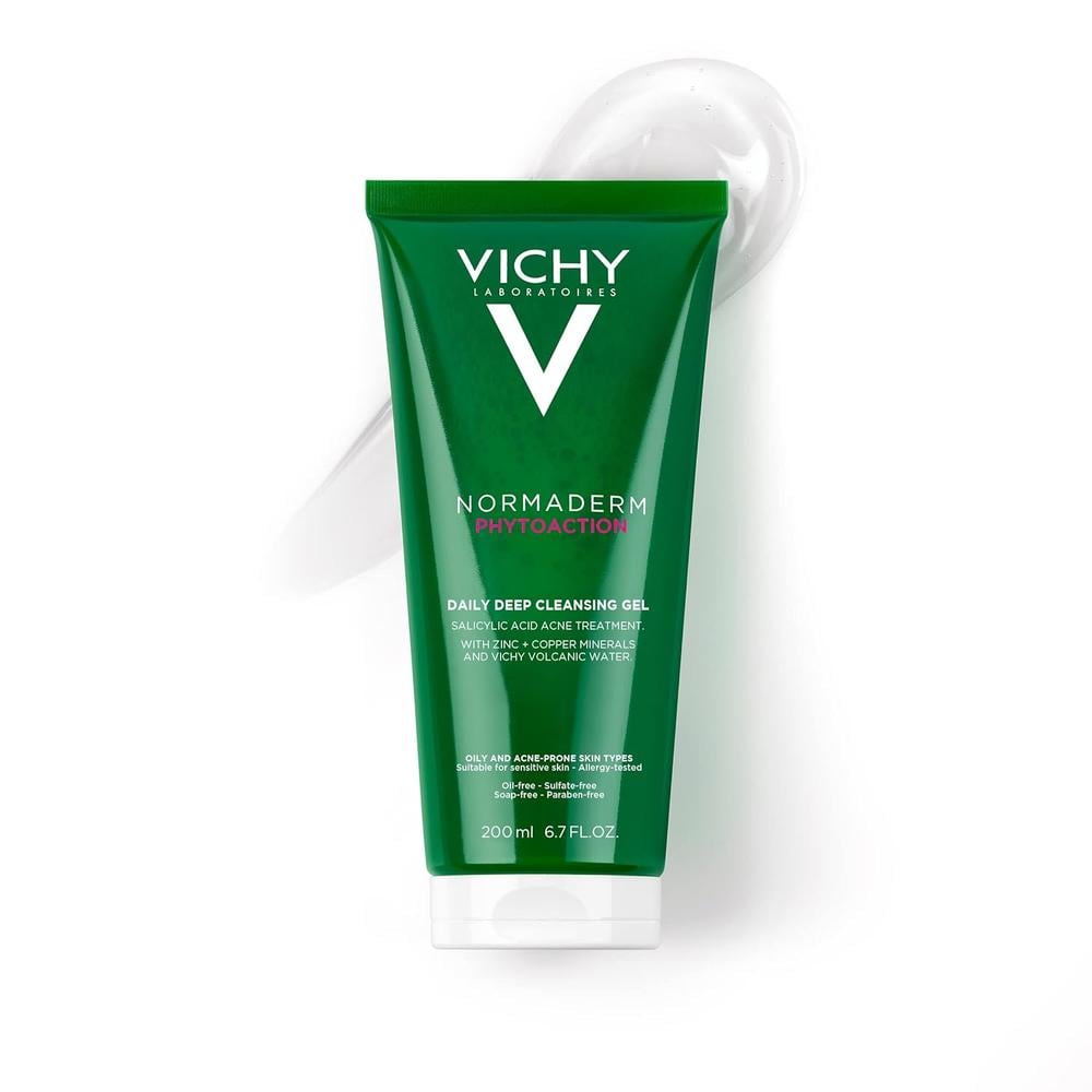 GEL LIMPIADOR ANTIACNE NORMADERM VICHY 6.7 OZ / 200 ML - 1