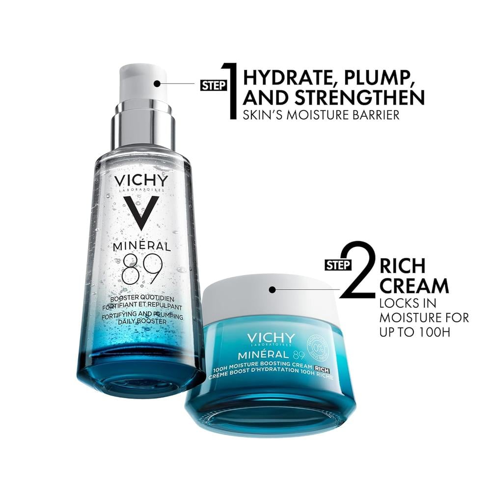 SET CREMA CONFORT PIEL SENSIBLE MINERAL 89 VICHY 2 PZS - 3