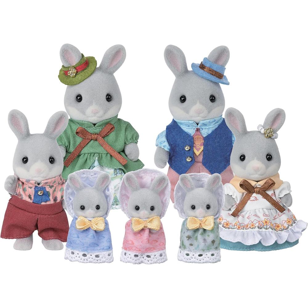 MUÑECA SYLVANIAN FAMILIES FAMILIA CONEJO BLANCO CELEBRACIÓN - 1