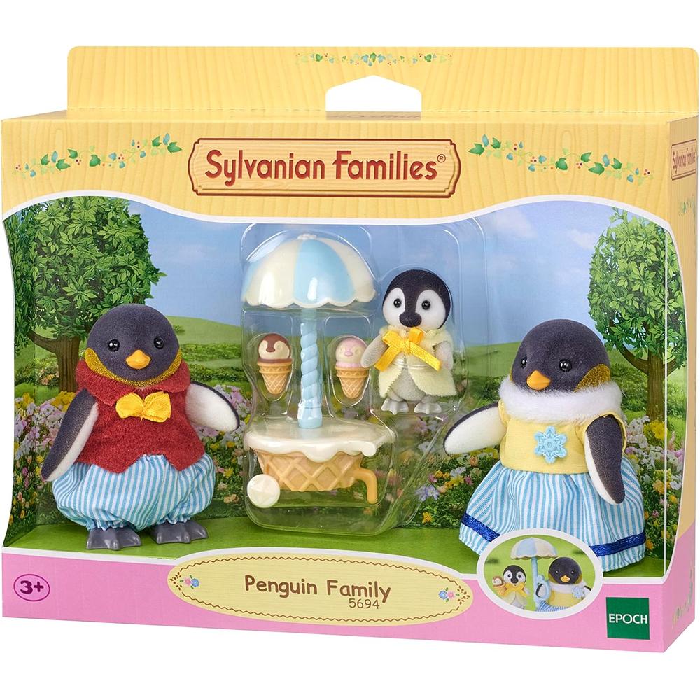 MUÑECA SYLVANIAN FAMILIES FAMILIA PINGÜINOS 5694 - 3