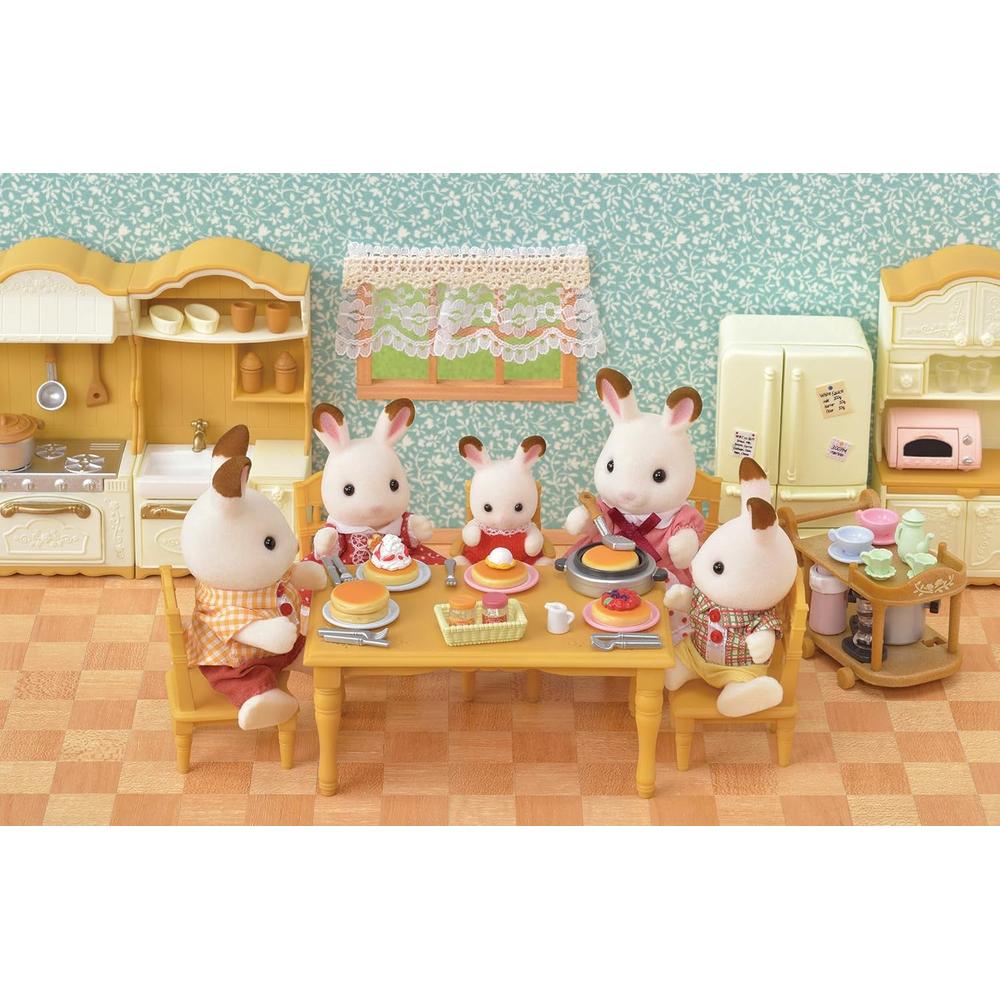 MUEBLES SYLVANIAN FAMILIES MESA DE COMEDOR - 6
