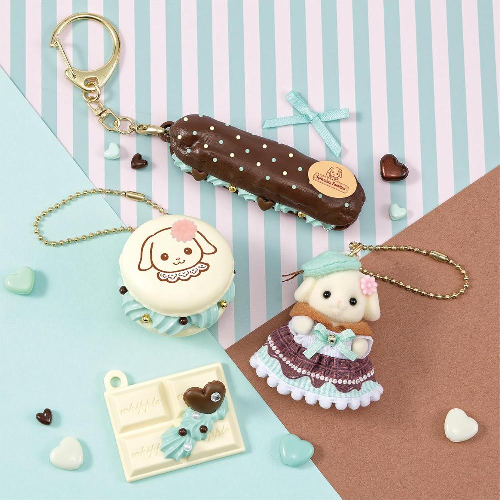 KIT SYLVANIAN FAMILIES LLAVERO WHIPPLE CHOCOLATE Y MENTA - 2
